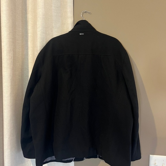 Calvin Klein Men's Wool Blend Coat, Double Zip, Quilted Lined, Size XL - Picture 2 of 16